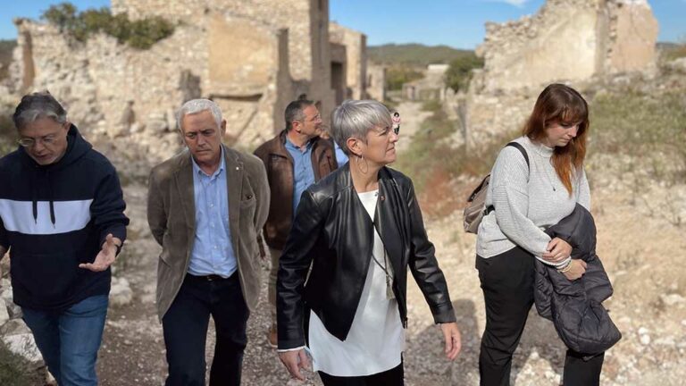 Ciuró: “A final d’any presentarem el projecte de consolidació i rehabilitació del Poble Vell de Corbera d’Ebre”