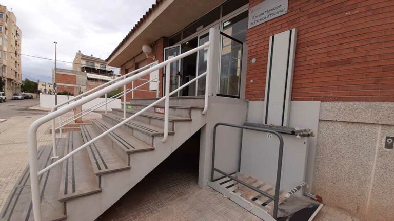 Finalitza la primera fase de les obres de millora de l’Escola Municipal de Música d’Alcanar