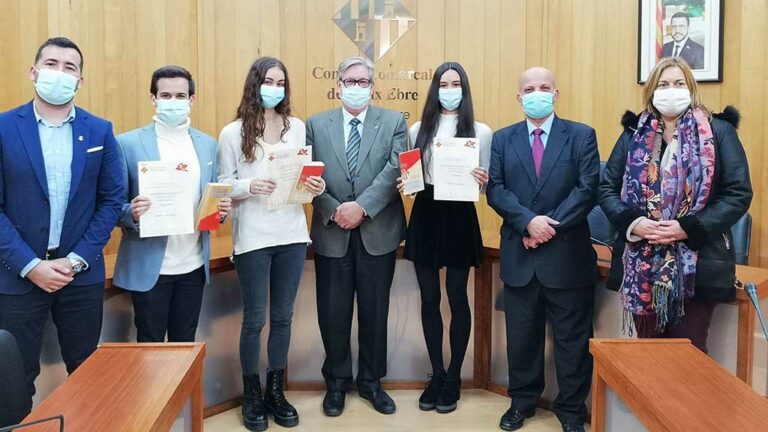 Tres estudiants guanyen els Premis Recerca 2021 del Consell Comarcal del Baix Ebre