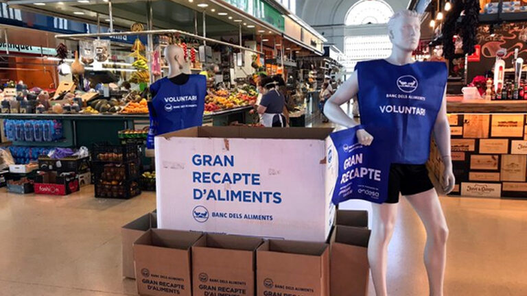 Els Bancs d’Aliments ha rebut 1,3 milions de quilos d’aliments frescos
