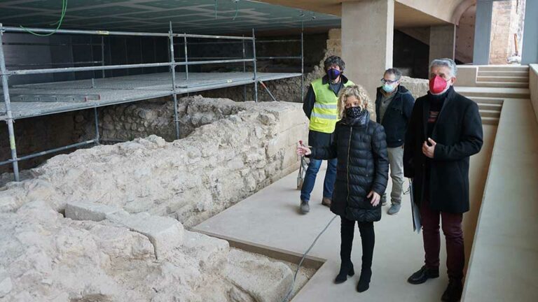 Tortosa obrirà al públic a principis de 2022 les restes arqueològiques museïtzades sota la plaça de la catedral