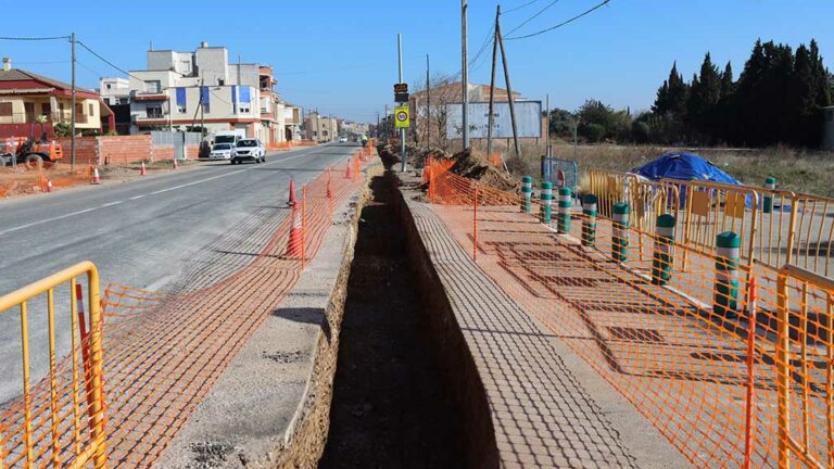 Comença la segona fase de les obres per transformar en avinguda l’antiga travessera de l’N-340 de l’Aldea