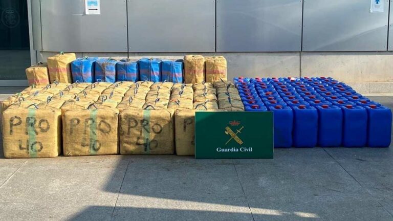 La Guàrdia Civil i els Mossos intercepten una partida d’haixix al Delta