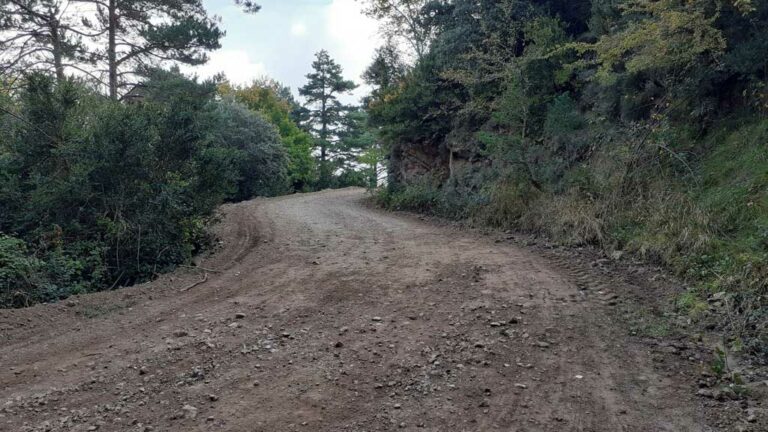 Finalitzen les obres de reparació de camins forestals del massís dels Ports i de la serra de Cardó