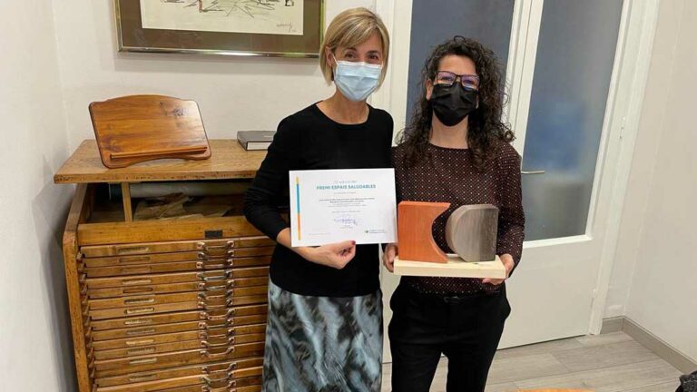 L’Onada la Ràpita és reconeguda amb el Premi Espais Saludables