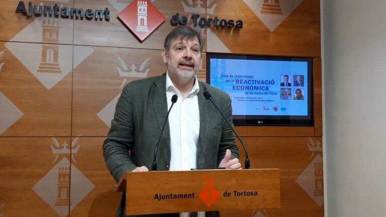 Tortosa programa un cicle de conferències de temàtica econòmica per a esperonar la reactivació postcovid