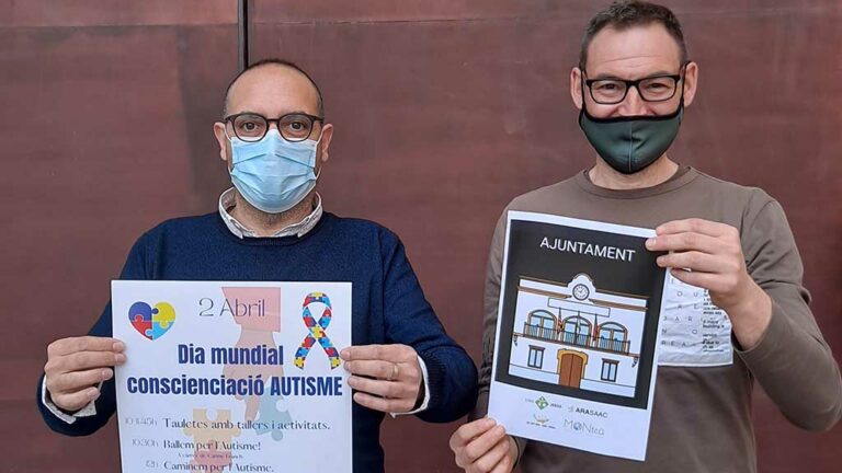 Jesús descobreix els pictogrames per a persones amb TEA i deficients visuals