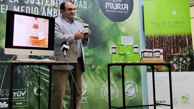 Mel Muria presenta la primera Mel de Flors a nivell europeu amb certificació PEFC