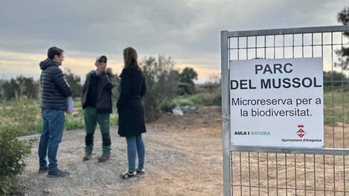 L’Ajuntament d’Amposta i l’entitat Aula i Natura consoliden la col·laboració per convertir l’antic abocador en un refugi de biodiversitat