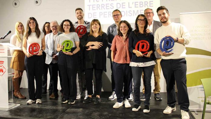 La Demarcació de Terres de l’Ebre del Col·legi de Periodistes de Catalunya lliura els seus premis anuals