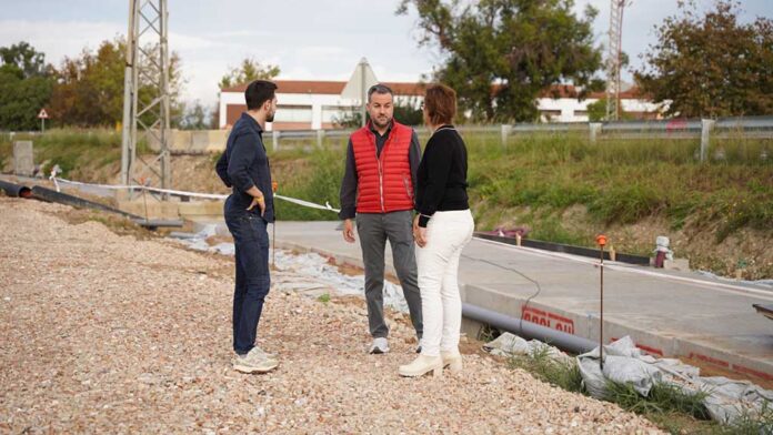 Les obres del Passeig del Carrilet avancen amb pas ferm per reduir el risc d’inundacions i transformar la façana nord de Deltebre