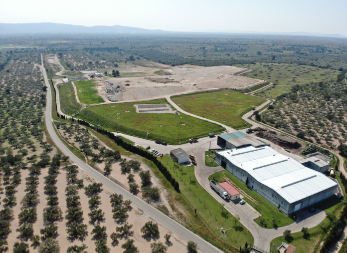 Zona on se projecta ampliar el dipòsit controlat de residus