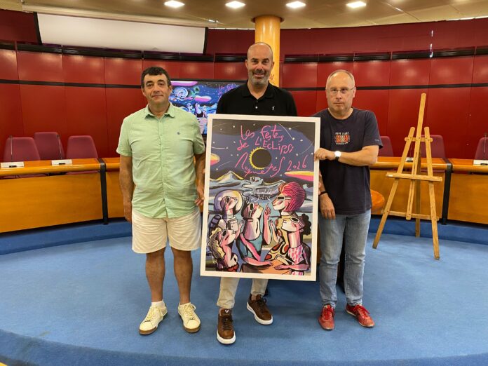 Presentació este dijous del programa i cartell de festes, on l’eclipsi del 12 d’agost és protagonista